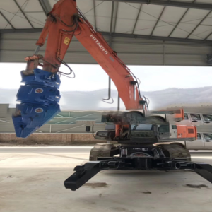 压车臂报废汽车回收拆解压车架旋转机械压车臂报废车拆解机