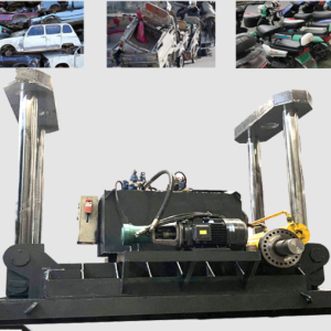 车厢车体驾驶室压扁机报废汽车回收压饼机面包车压扁成型机