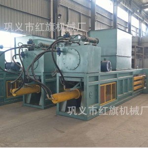 废纸液压打包机 新型纸箱打包机 卧式饮料品打捆机 回收站用